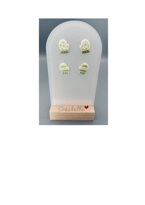 Moufles vertes (2 modèles au choix)