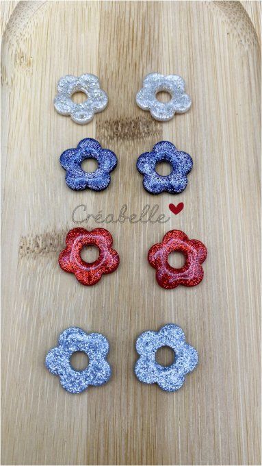 petites fleurs pailletée